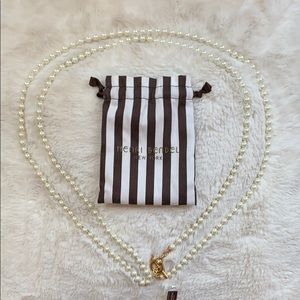 Henry Bendel 72 inch Beautiful Pearl Necklace.